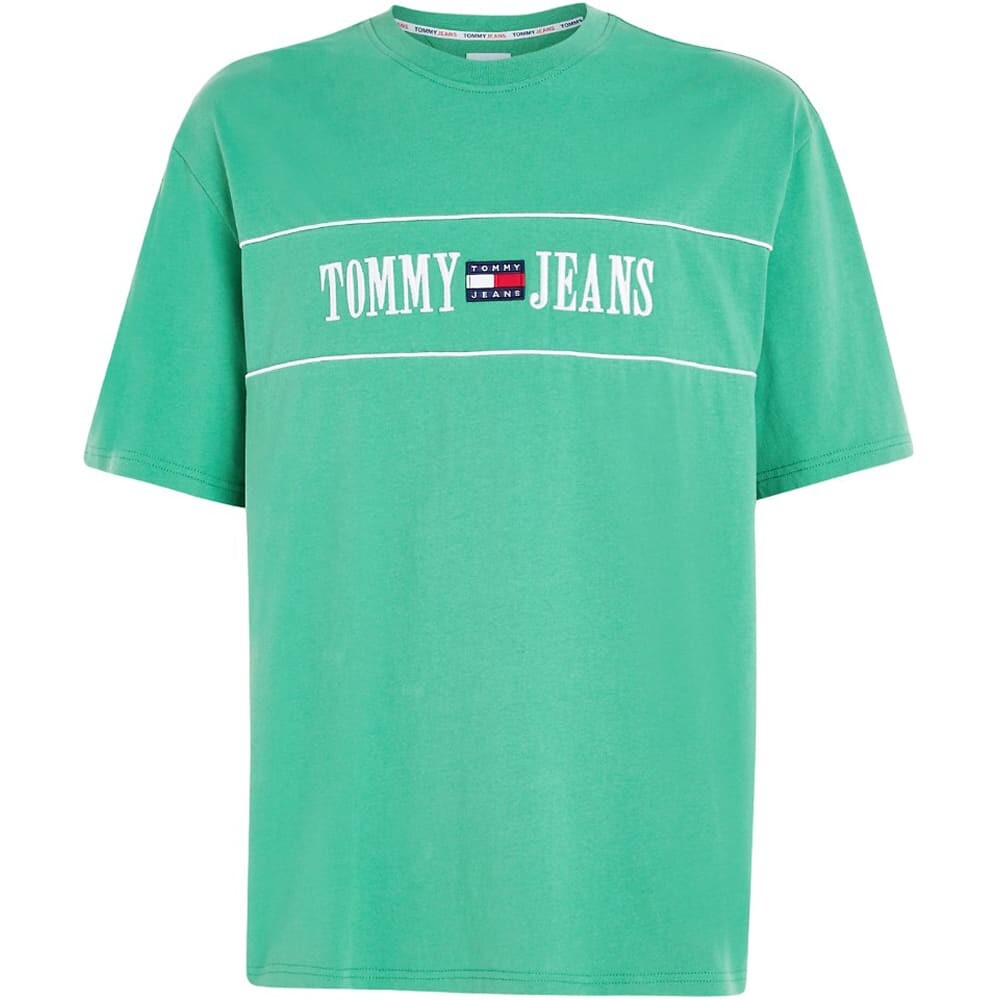 

Футболка Tommy Jeans Retro Logo Skater, зеленый