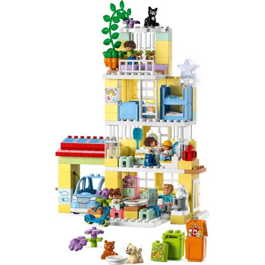 Конструктор LEGO Duplo 3-in-1 Семейный дом 10994, 218 деталей