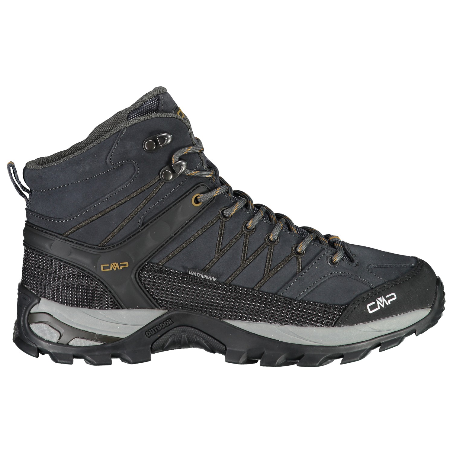 Ботинки для прогулки Cmp Rigel Mid Trekking Shoes Waterproof, цвет Antracite/Arabica