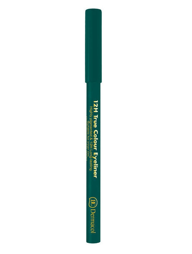 

Dermacol 12H True Color Eyeliner стойкая подводка для глаз в карандаше 5 Зеленый 2г