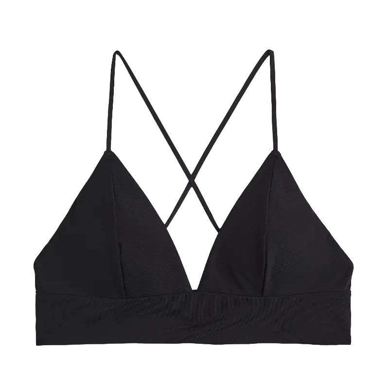 

Лиф H&M Padded Bikini Top, черный