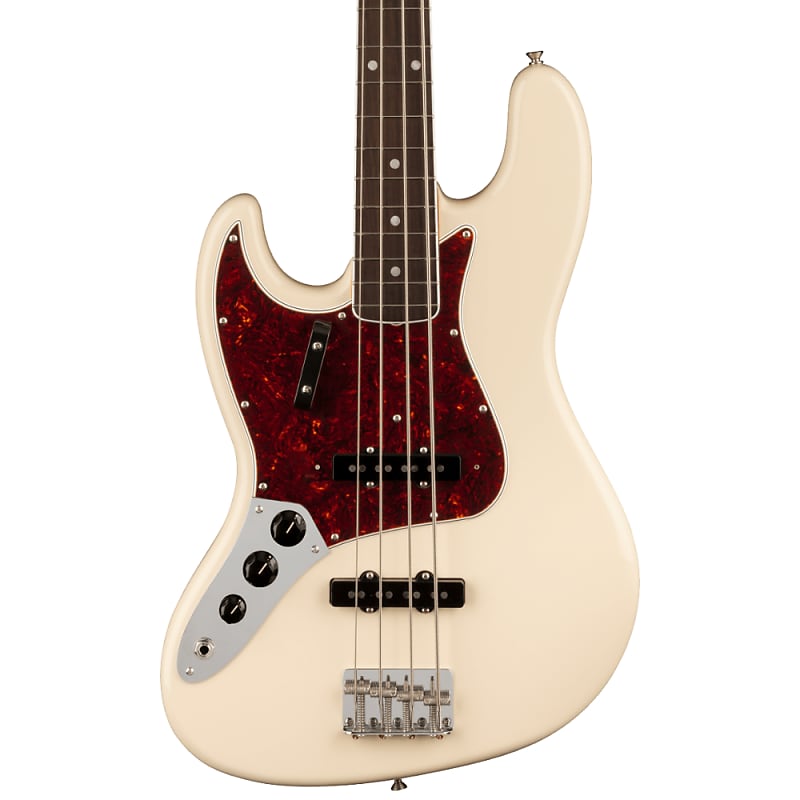 Fender American Vintage II 1966 Jazz Bass Olympic White LEFTY Предзаказ