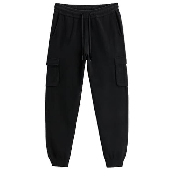 

Трикотажные брюки карго Zara, черный