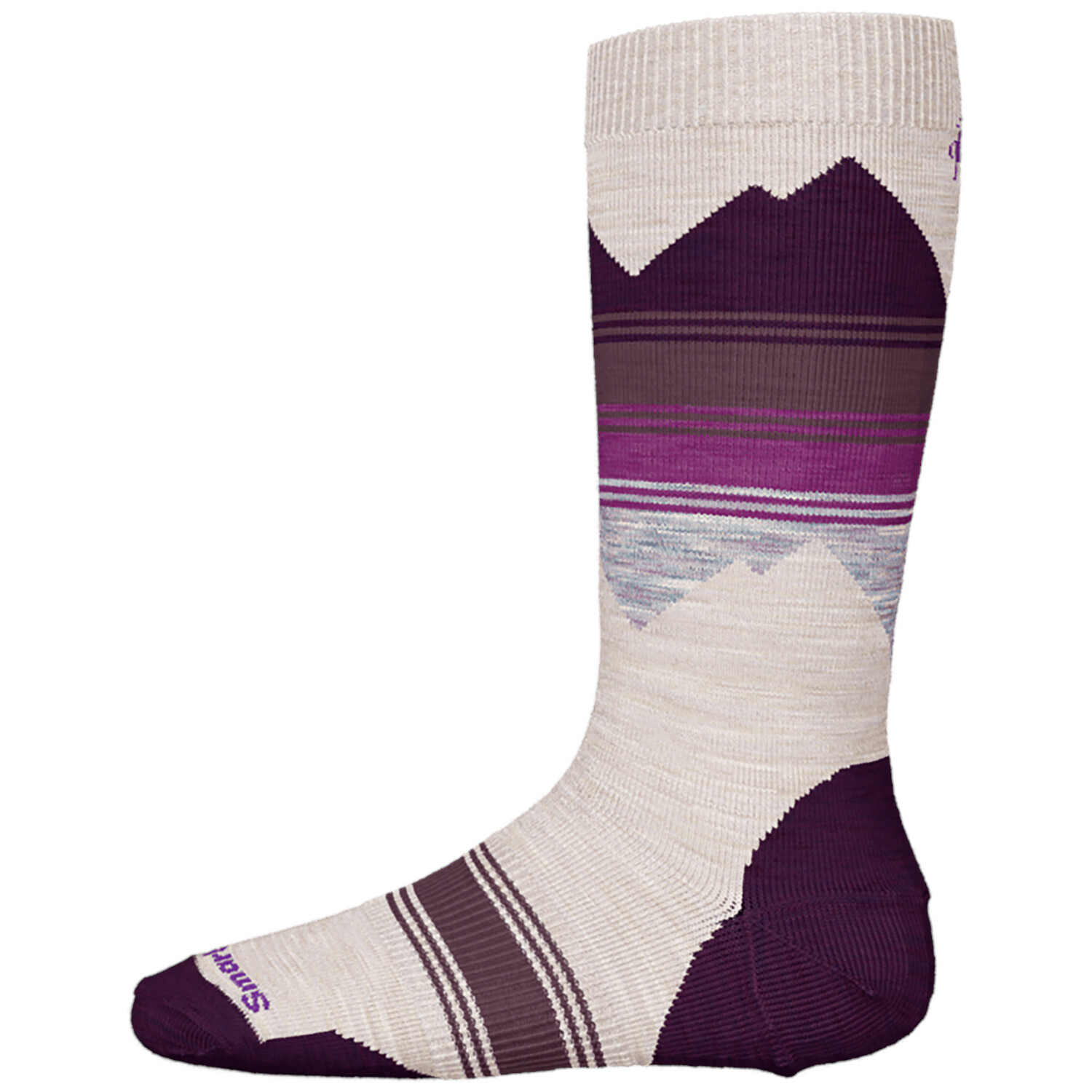 

Носки Smartwool Light Cushion детские, фиолетовый/бежевый