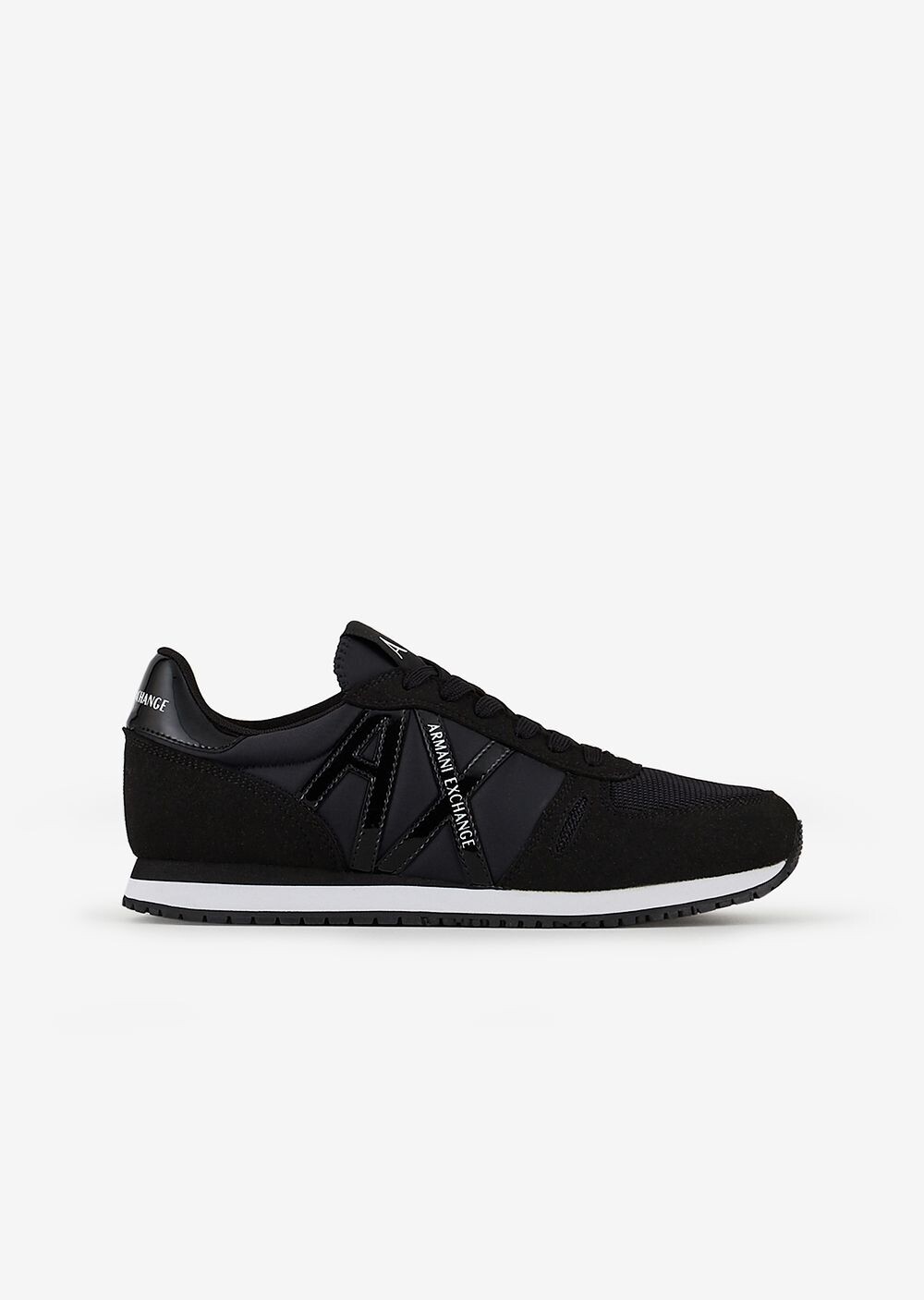 

Кроссовки с логотипом Armani Exchange, черный