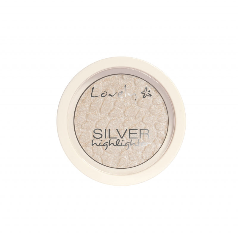 

Lovely Хайлайтер для лица Silver Highlighter в каменном оттенке