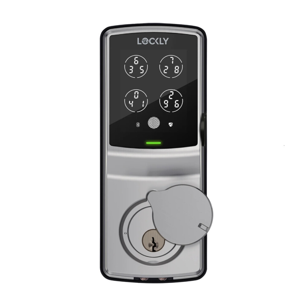 

Электронный замок Lockly Secure Plus PGD728F, биометрический, сатиновый никель