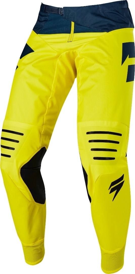 Мотоциклетные брюки Shift 3LACK Mainline водонепроницаемые, желтый/синий leader shift