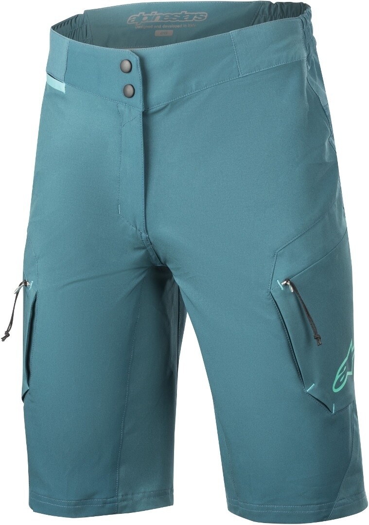 

Женские велосипедные шорты Alpinestars Stella Alps 8.0, бирюзовый