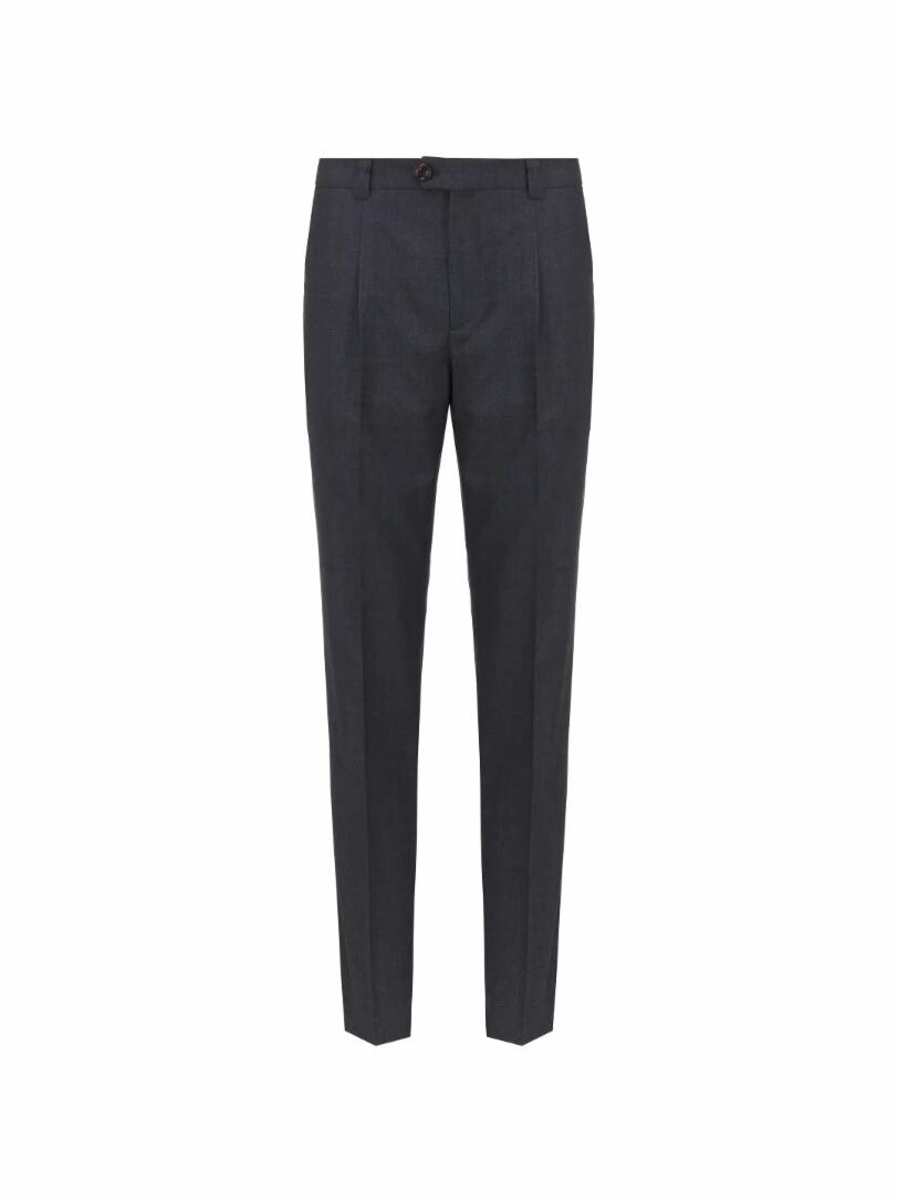 

Классические брюки из шерсти Brunello Cucinelli, Серый