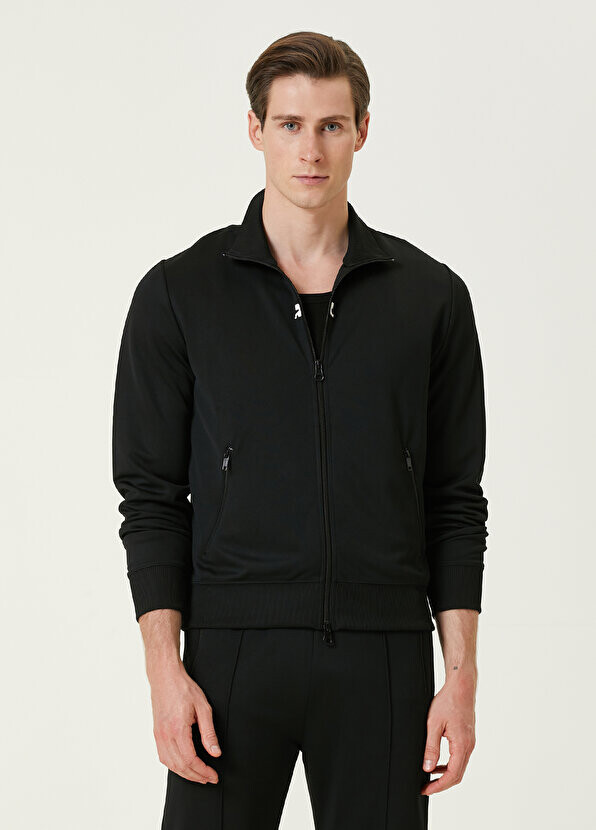 

Черный свитшот с логотипом Courreges