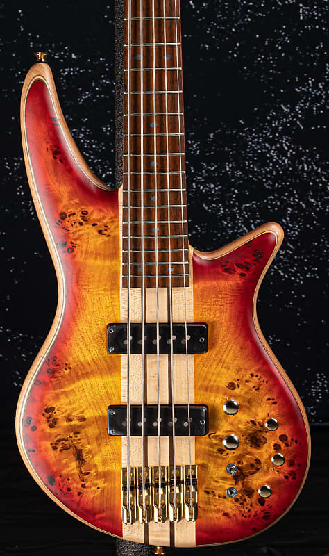 

Jackson Pro Series Spectra Bass SBP V Прозрачный Cherry Burst