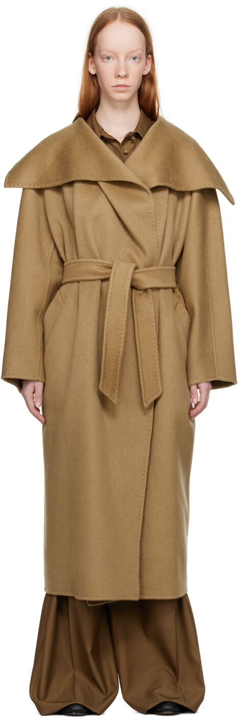 

Коричневое пальто Rienza Max Mara, Коричневый