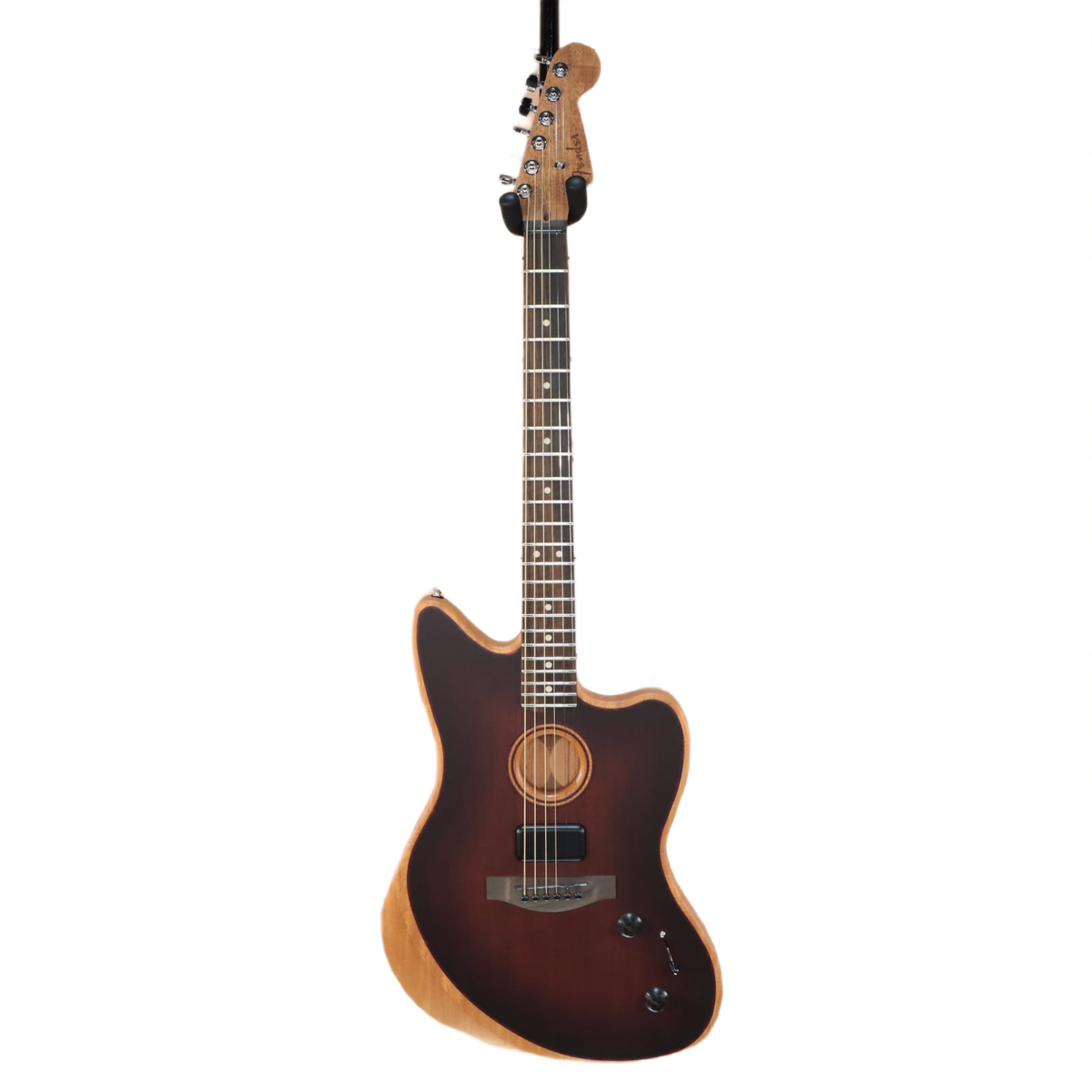 Электроакустическая гитара Fender American Acoustasonic Jazzmaster (F-470) fender redondo plyr slate satin wn электроакустическая гитара цвет серый