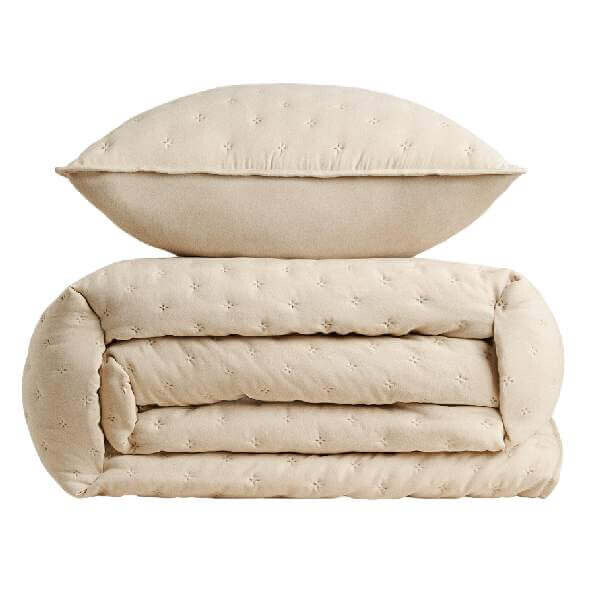 

Покрывало Zara Home Soft-touch, бежевый