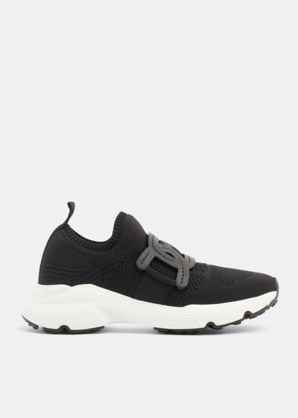 

Кроссовки TOD'S Kate slip-on sneakers, черный