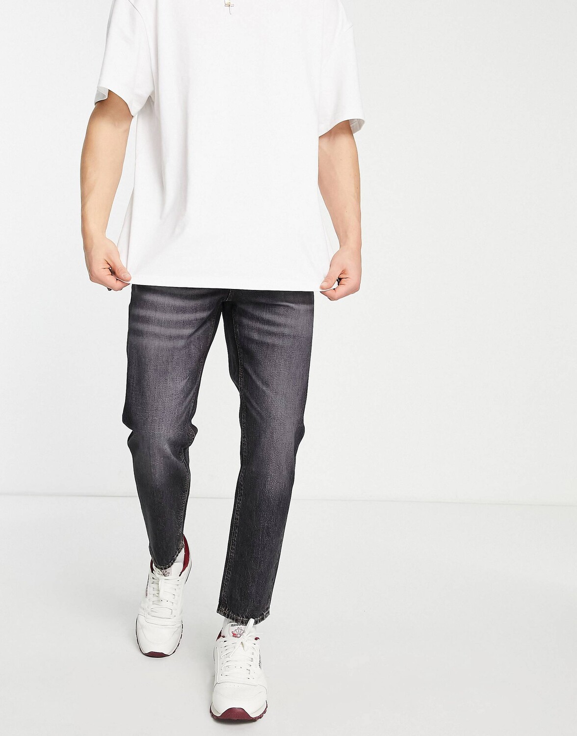 

Черные джинсы ASOS DESIGN Cone Mill Denim