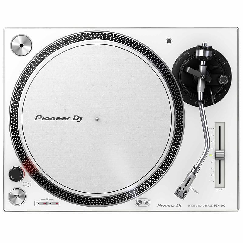 

Pioneer PLX-500 PLX500 Высокомоментный диджейский проигрыватель с прямым приводом белого цвета Pioneer PLX-500 PLX500 High-Torque Direct Drive DJ Turntable in White