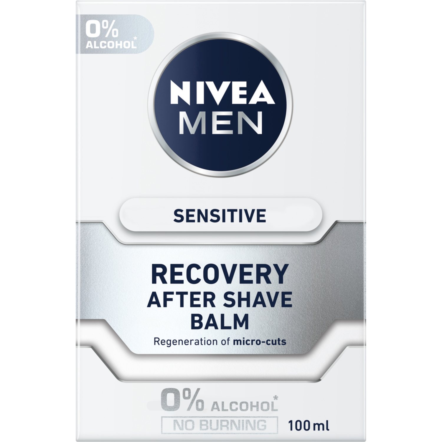 цена Nivea Men Sensitive Восстанавливающий бальзам после бритья, 100 мл