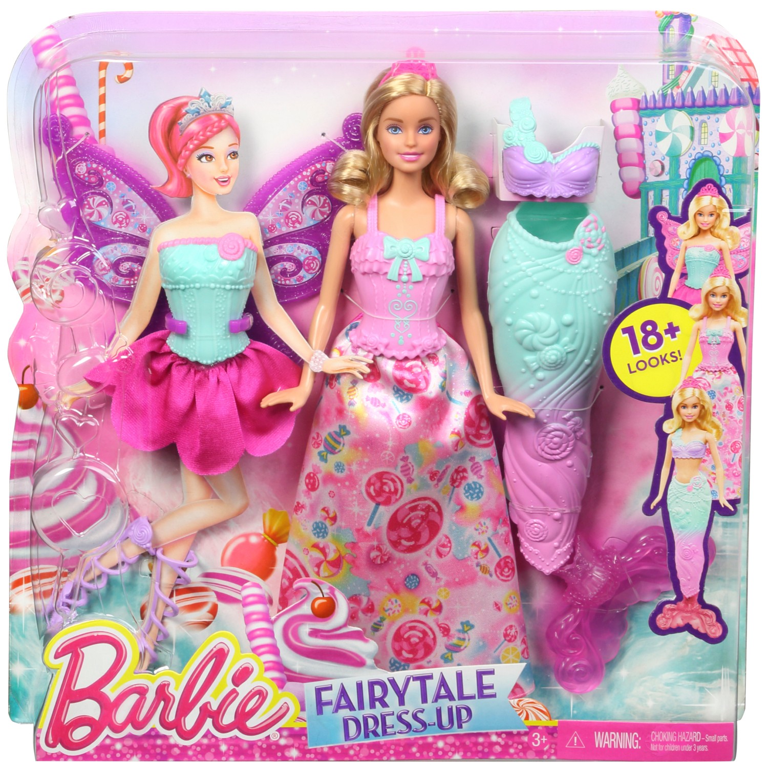 Набор Barbie игрушки принцессы русалки DHC39