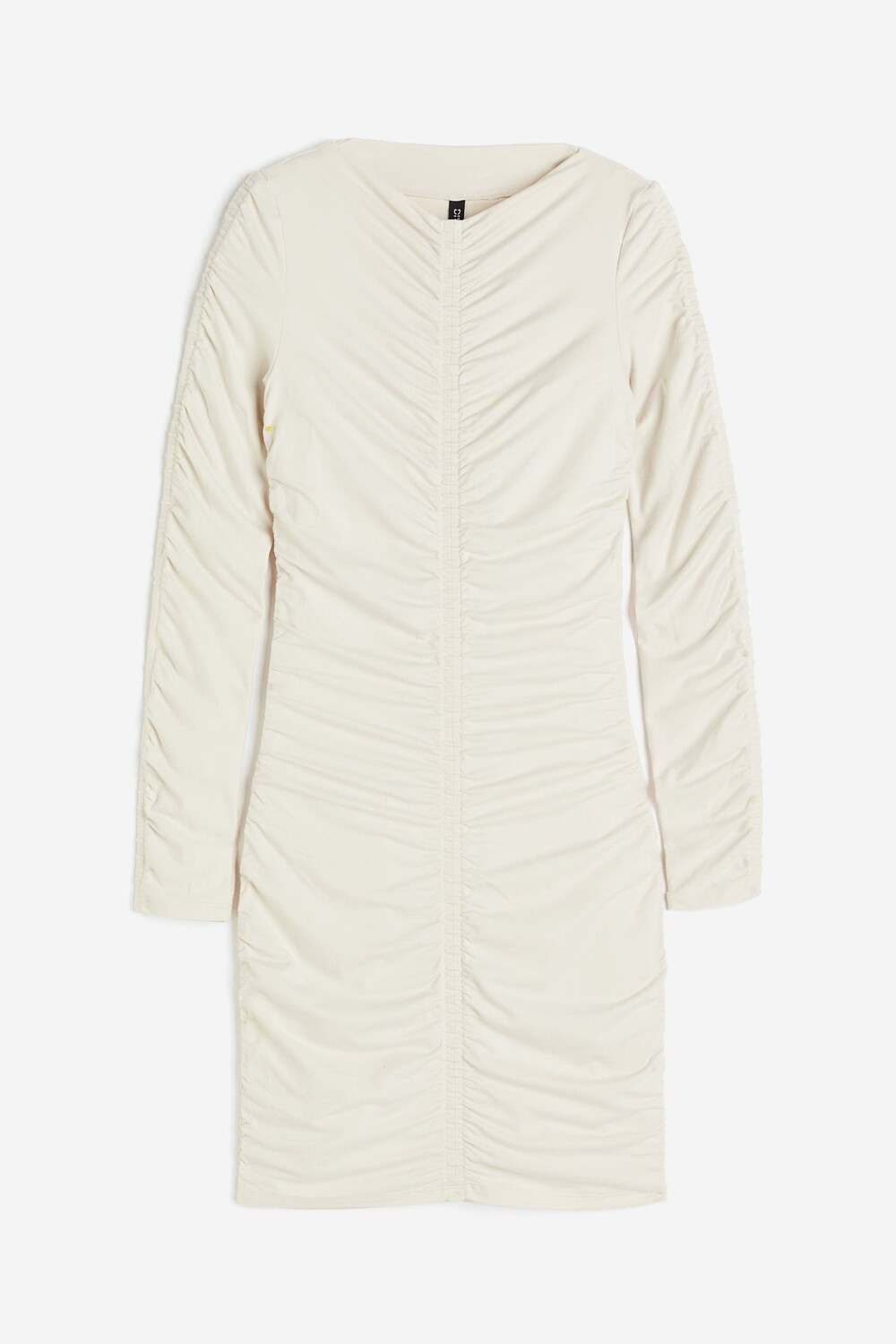 

Платье H&M Draped Bodycon, светло-бежевый
