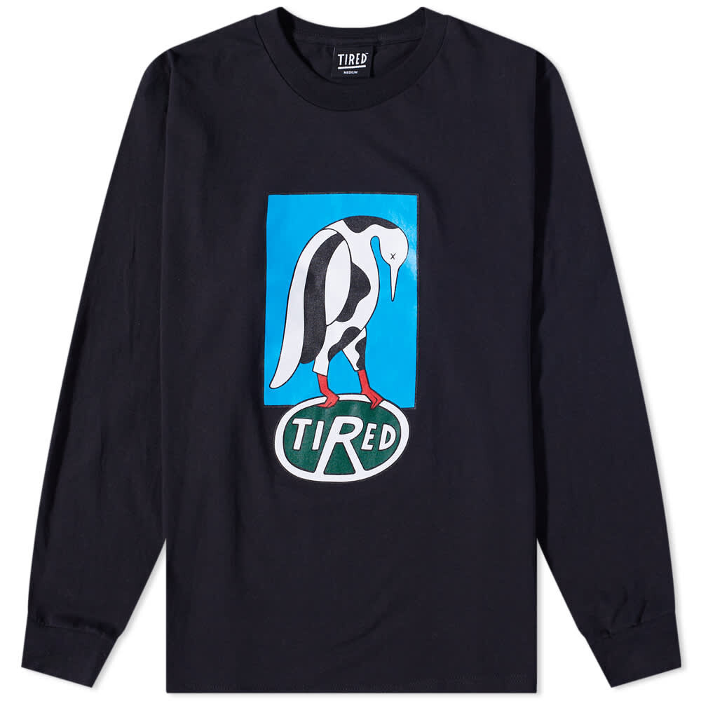 

Футболка Tired Skateboards Rover Long Sleeve Tee, Черный