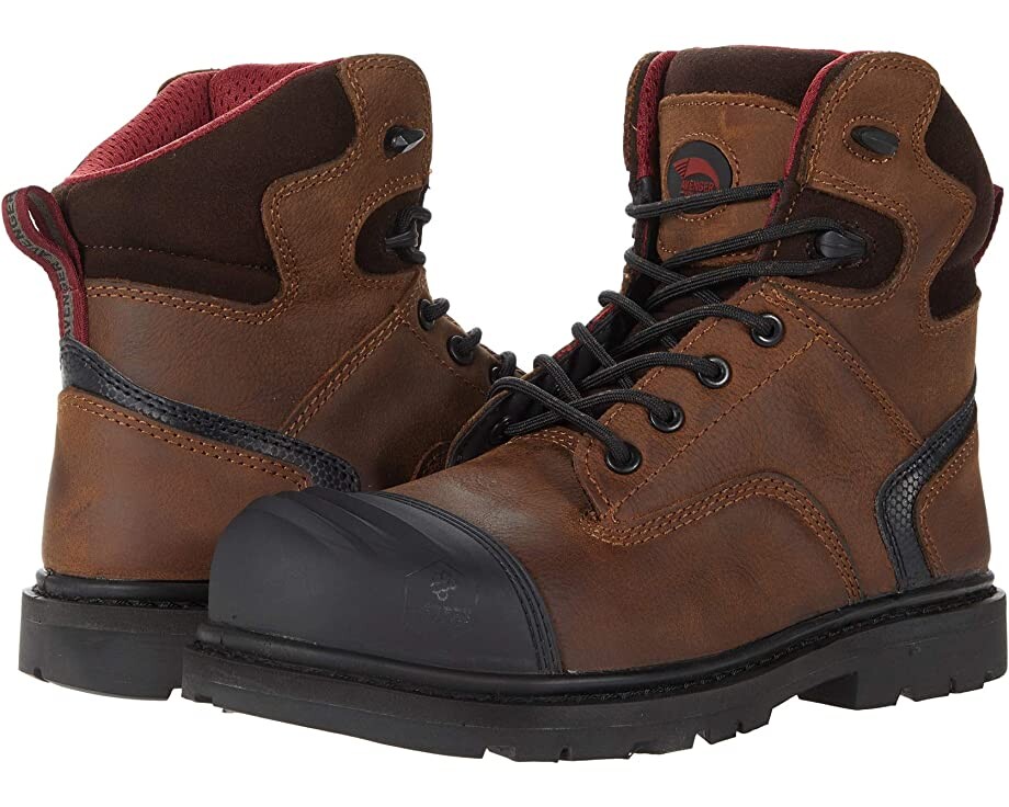 

Ботинки A7542 Carbon Nanofiber Comp Toe EH Avenger Work Boots, коричневый