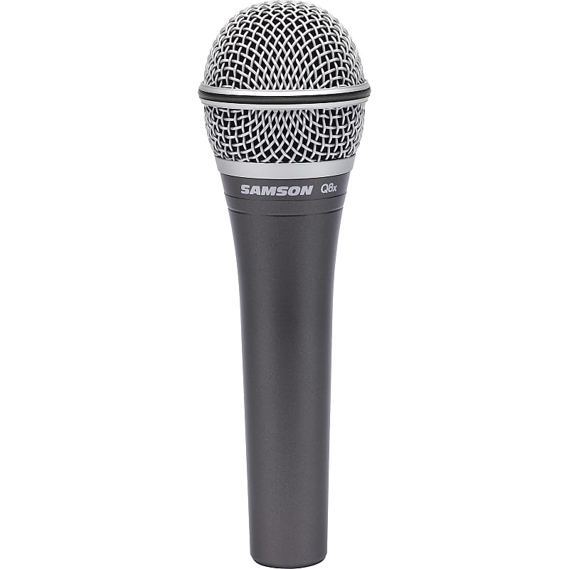 Динамический вокальный микрофон Samson Q8x Supercardioid Dynamic Microphone динамический вокальный микрофон samson q4 dynamic vocal microphone
