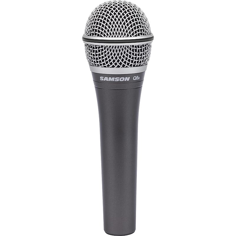 

Динамический вокальный микрофон Samson Q8x Supercardioid Dynamic Microphone