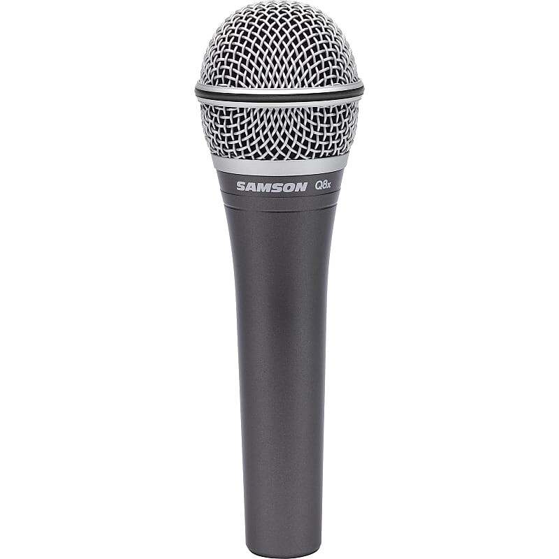 Динамический вокальный микрофон Samson Q8x Supercardioid Dynamic Microphone динамический вокальный микрофон samson q4 dynamic vocal microphone