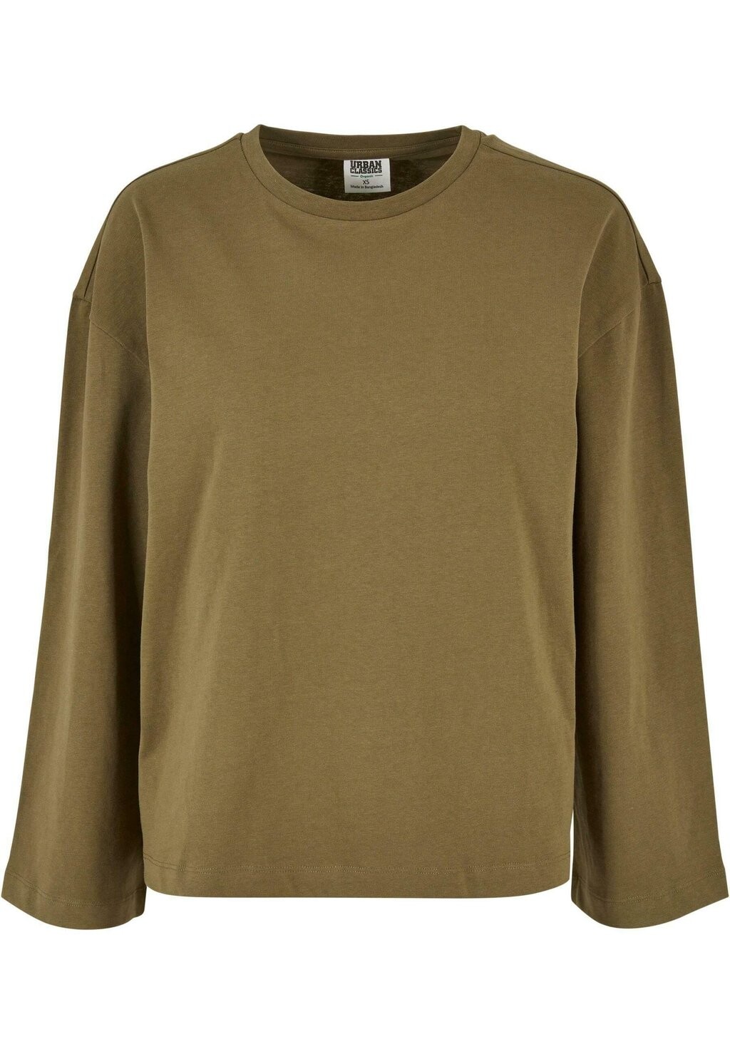 

Блузка с длинными рукавами OVERSIZED Urban Classics, зеленый