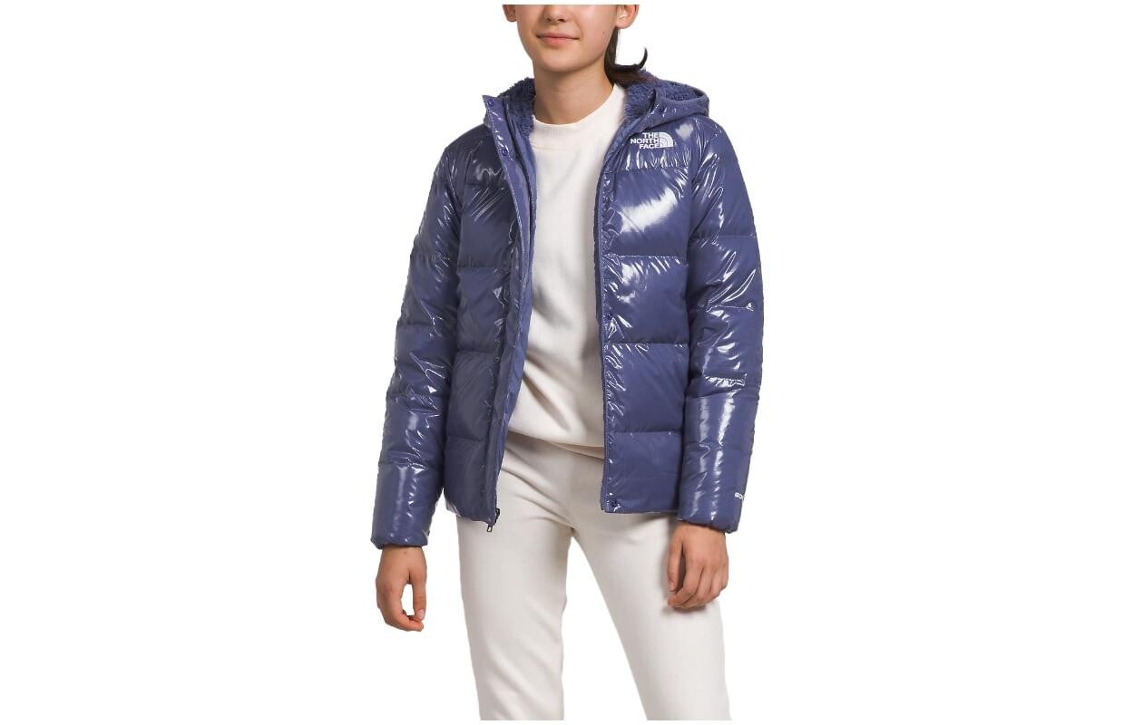 

Детские пуховики/жилеты The North Face, фиолетовый