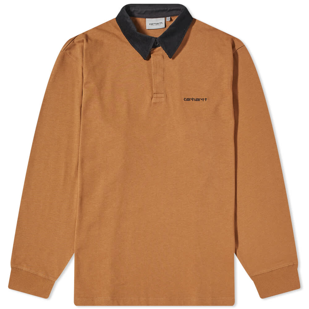 

Футболка Carhartt WIP Cord Collar Rugby Polo, Коричневый
