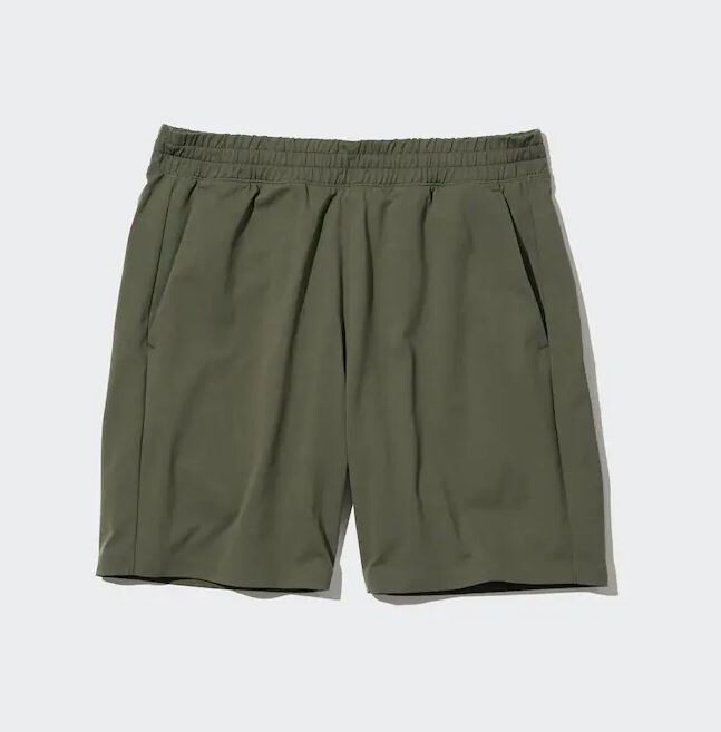 

Шорты ультраэластичные Uniqlo Ultra Stretch Dry-ex, зеленый