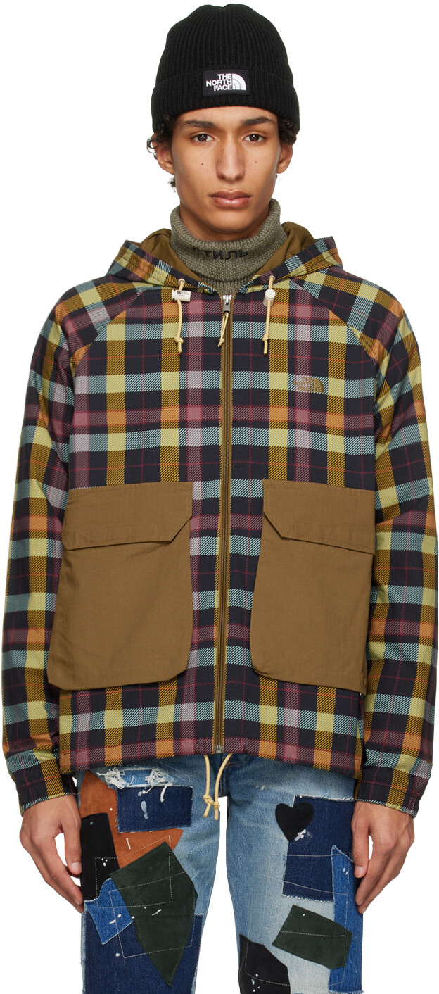 

Многоцветная клетчатая куртка The North Face
