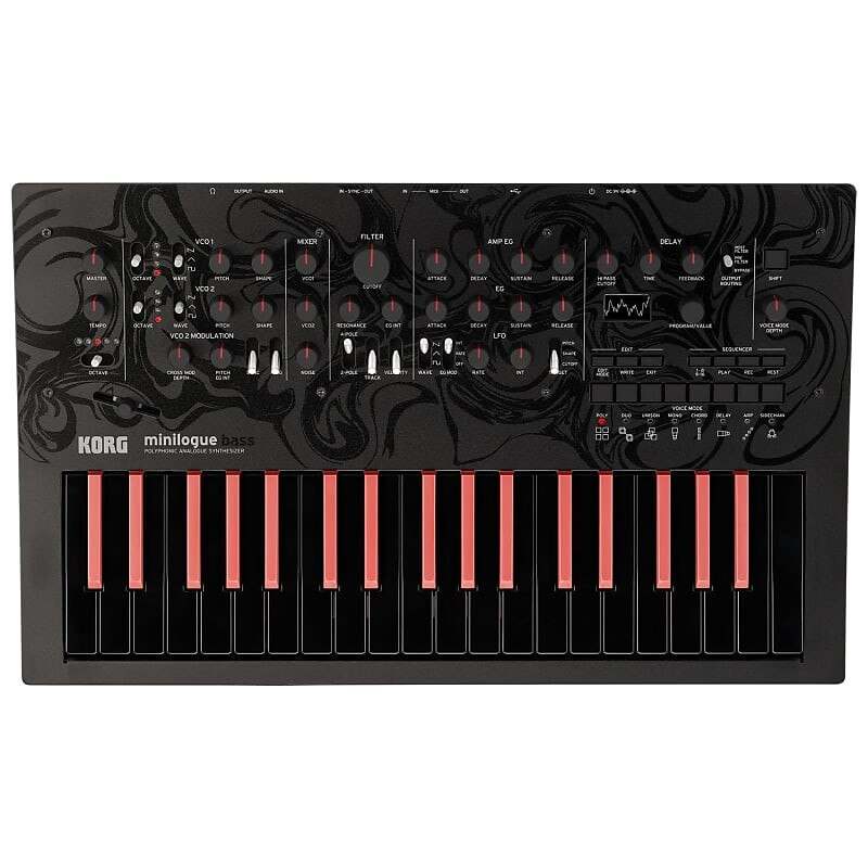

Полифонический аналоговый бас-синтезатор Korg Minilogue Bass Limited Edition