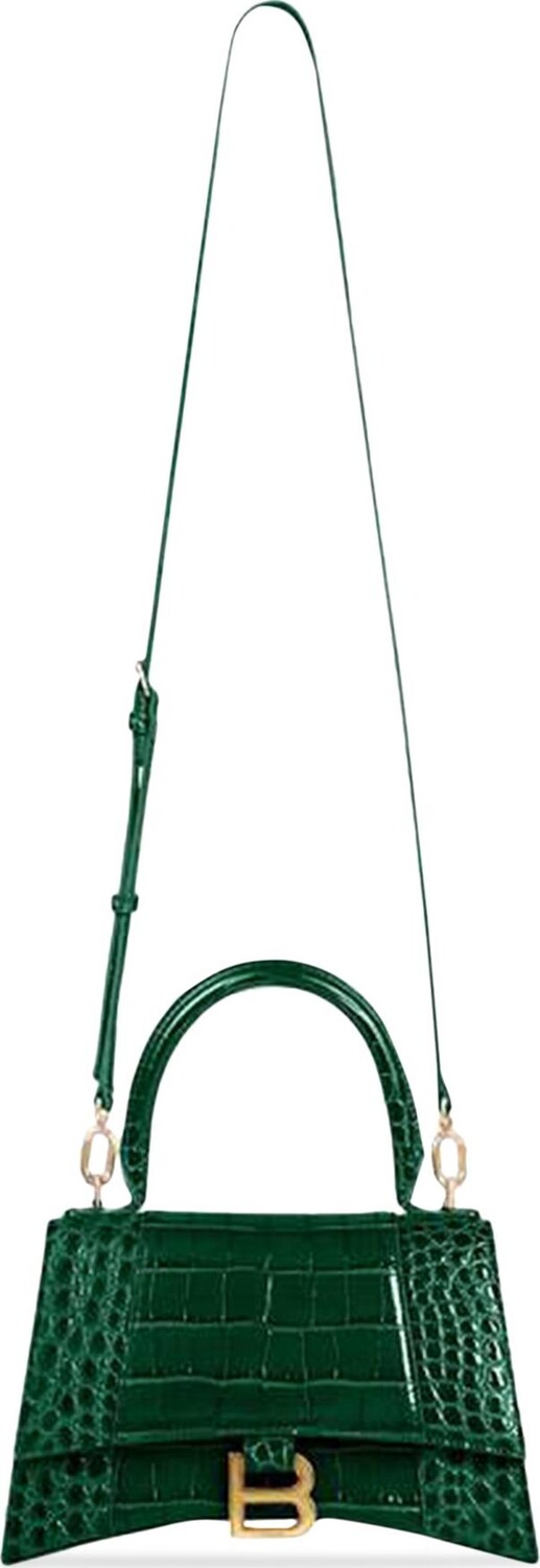 

Сумка Balenciaga Hourglass Flat Pouch Green, зеленый