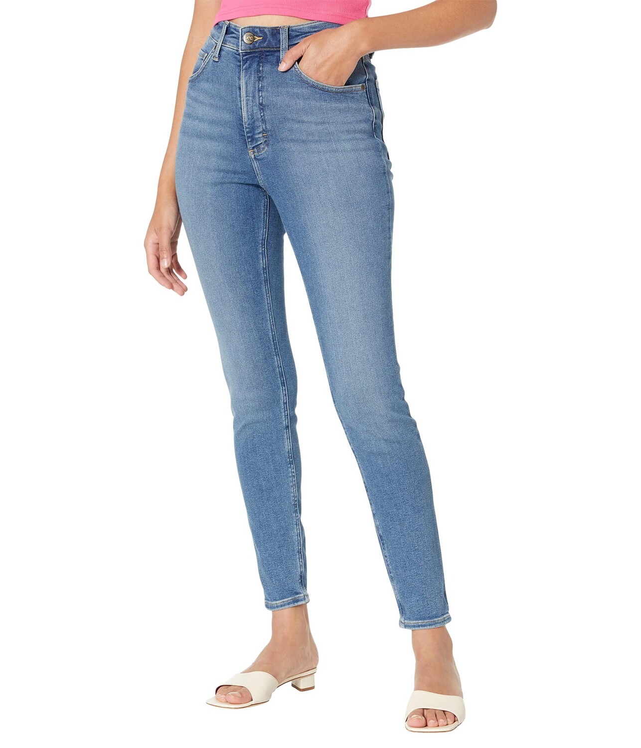 

Джинсы Lee, High-Rise Skinny