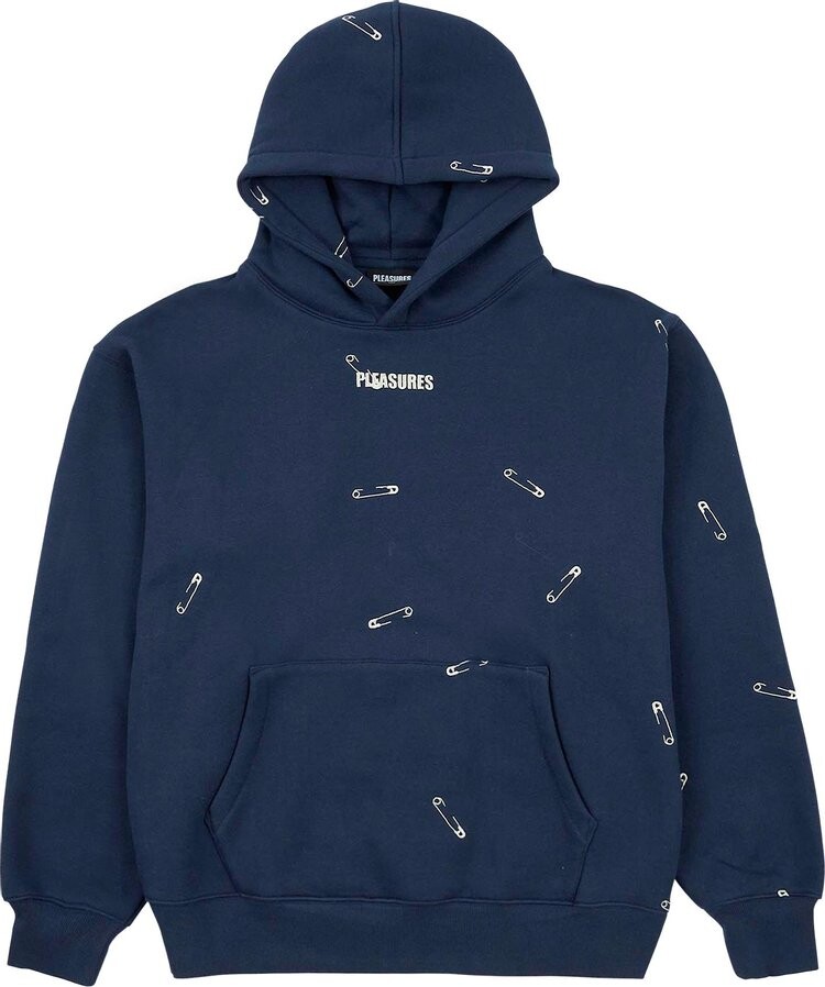 

Худи Pleasures Safety Pin Hoodie 'Navy', синий