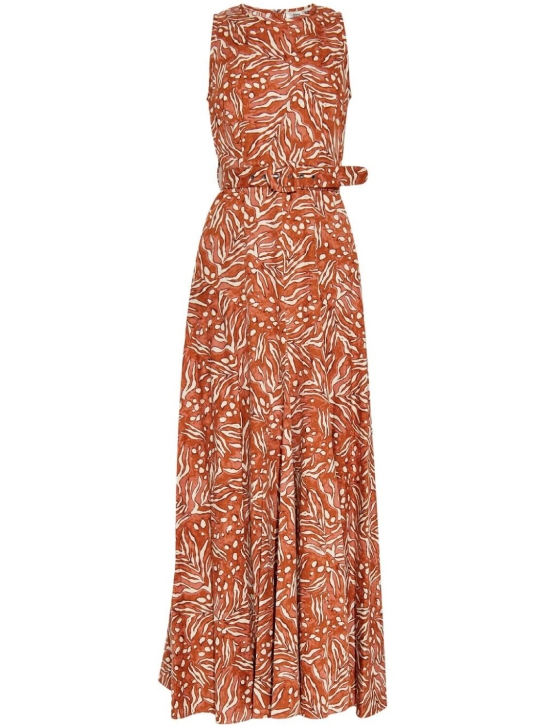 

DVF Diane von Furstenberg платье макси Эллиот, оранжевый