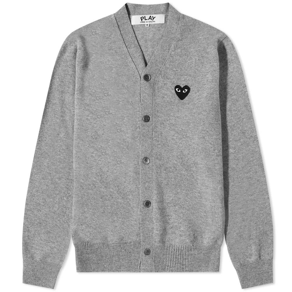 Джемпер Comme des Garcons Play Black Heart V-Neck Cardigan – заказать с  доставкой из-за рубежа через онлайн-сервис «CDEK.Shopping»