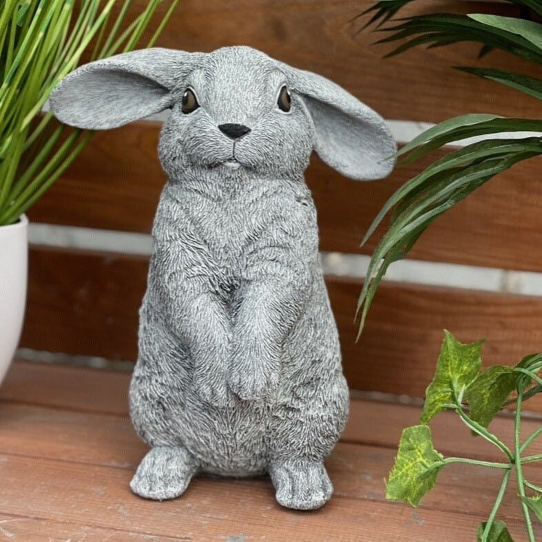 

Stoneandstyle каменная фигура кролика Mümmelmann из морозостойкого литого камня