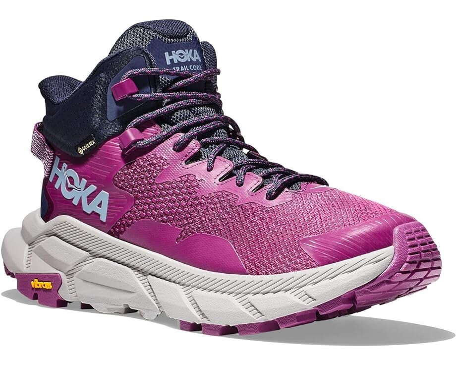 

Походная обувь Hoka Trail Code GORE-TEX, цвет Beautyberry/Harbor Mist