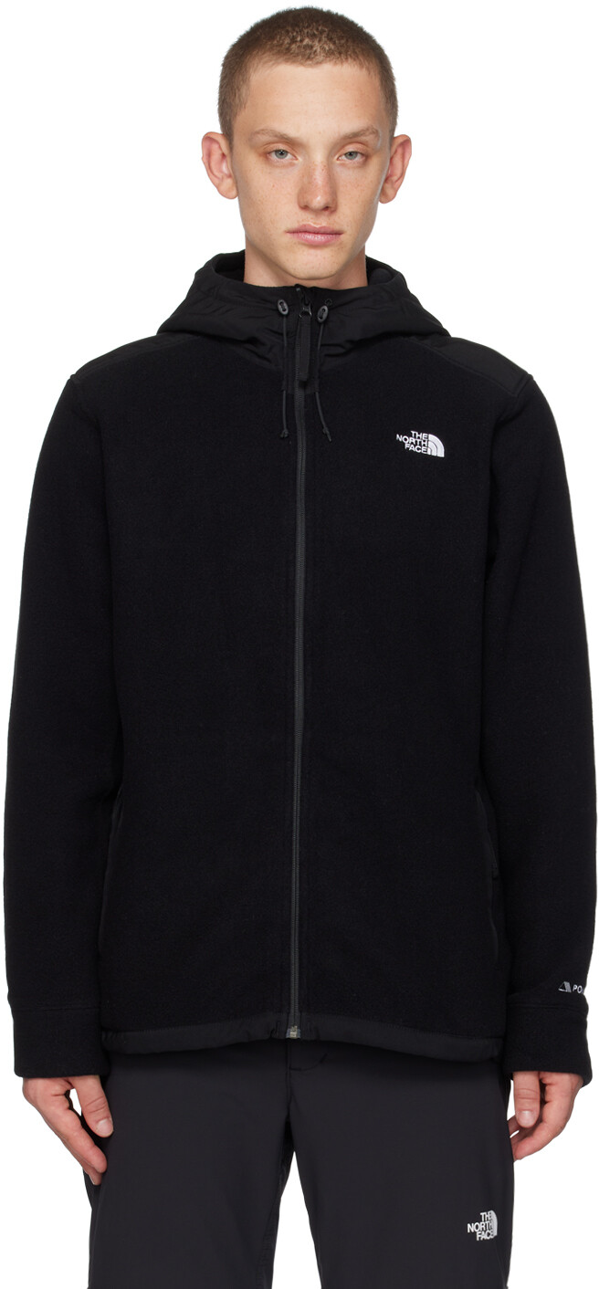 

Черная куртка с капюшоном на молнии во всю длину TNF черный/TNF The North Face