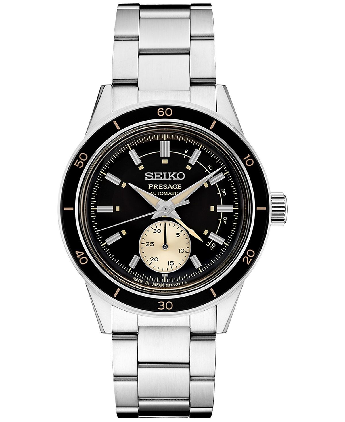 

Мужские автоматические часы Presage с браслетом из нержавеющей стали, 41 мм Seiko