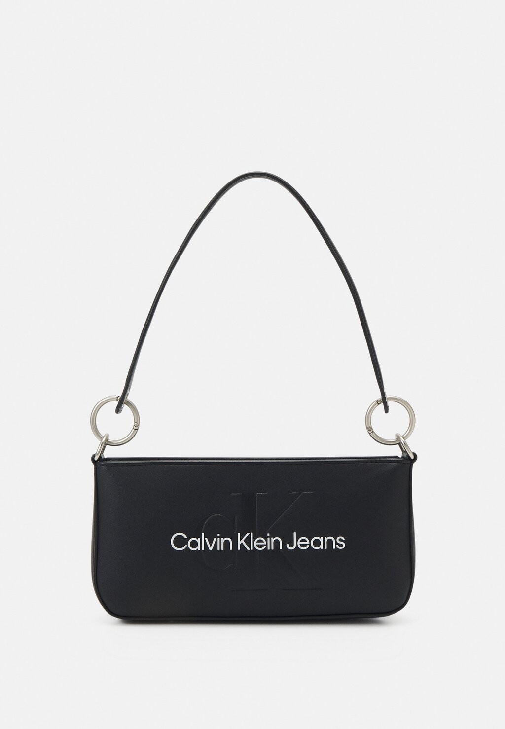 

Сумочка Sculpted Shoulder Pouch Mono Calvin Klein, модная черная