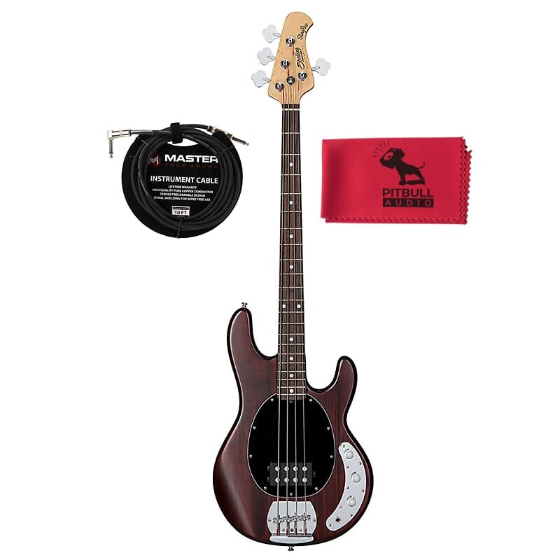 

Басс гитара Sterling by Music Man SUB Ray4 4-String Bass Walnut Satin w/ Cable & Cloth