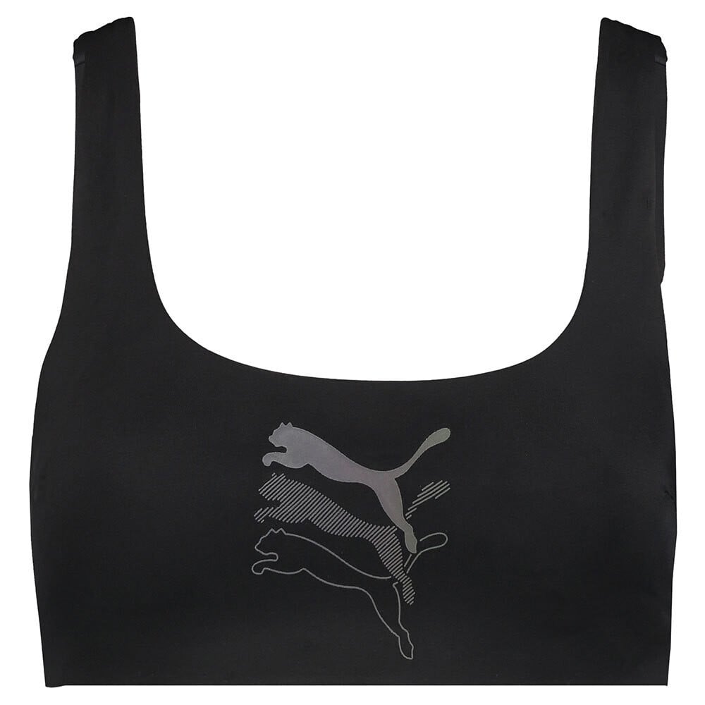 

Топ бикини Puma Scoop Neck, черный