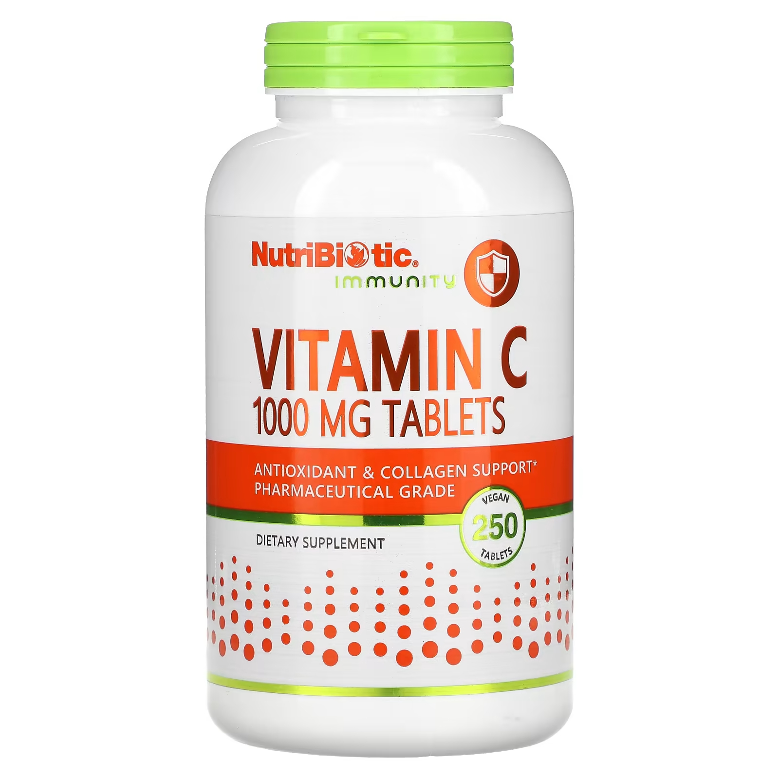 Пищевая добавка NutriBiotic Витамин С, 250 веганских таблеток