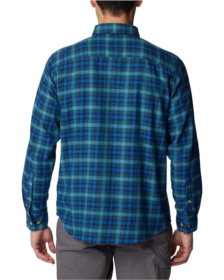 

Рубашка Columbia Cornell Woods Flannel Long Sleeve Shirt, цвет Bright Indigo Tartan Ombre